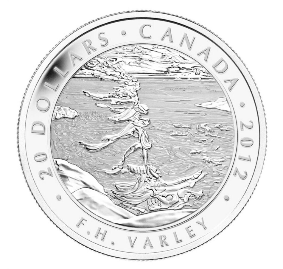 Image 630106.jpg, Product 630-106 / Price $129.95, 2012 $20 Fine Silver Coin - Group of Seven F. H. Varley from Royal Canadian Mint (RCM) on TSC.ca's Coins department