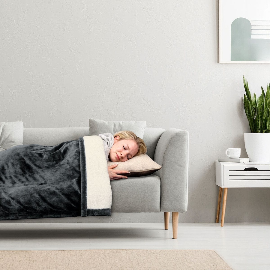 Image 630159_ALTMORE3.jpg, Product 630-159 / Price $75.99, Relaxus Heated Electric Sherpa Throw Blanket from Relaxus on TSC.ca's Home & Garden department