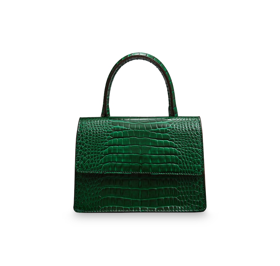 Image 630221_BTGRN.jpg, Product 630-221 / Price $165.00, ai Mini Croc Crossbody from ai on TSC.ca's Clothing & Shoes department
