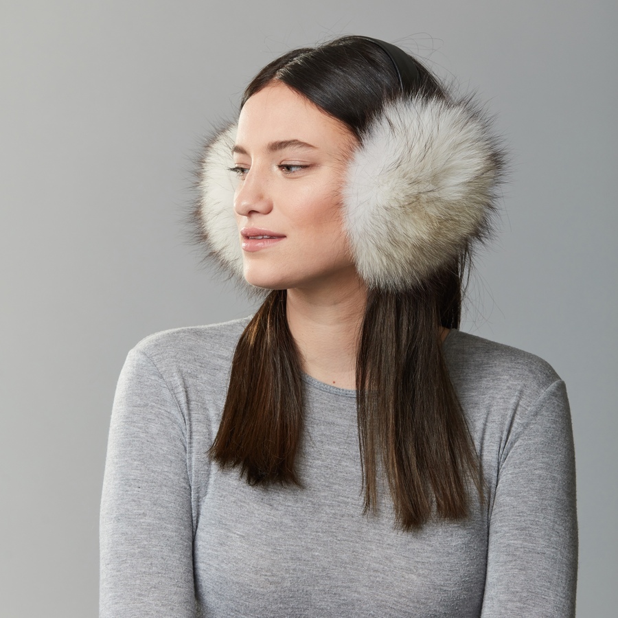 Image 630225_ALTMORE1.jpg, Product 630-225 / Price $99.00, Harricana Earmuffs With Upcycled Fur from Harricana on TSC.ca's Fashion department