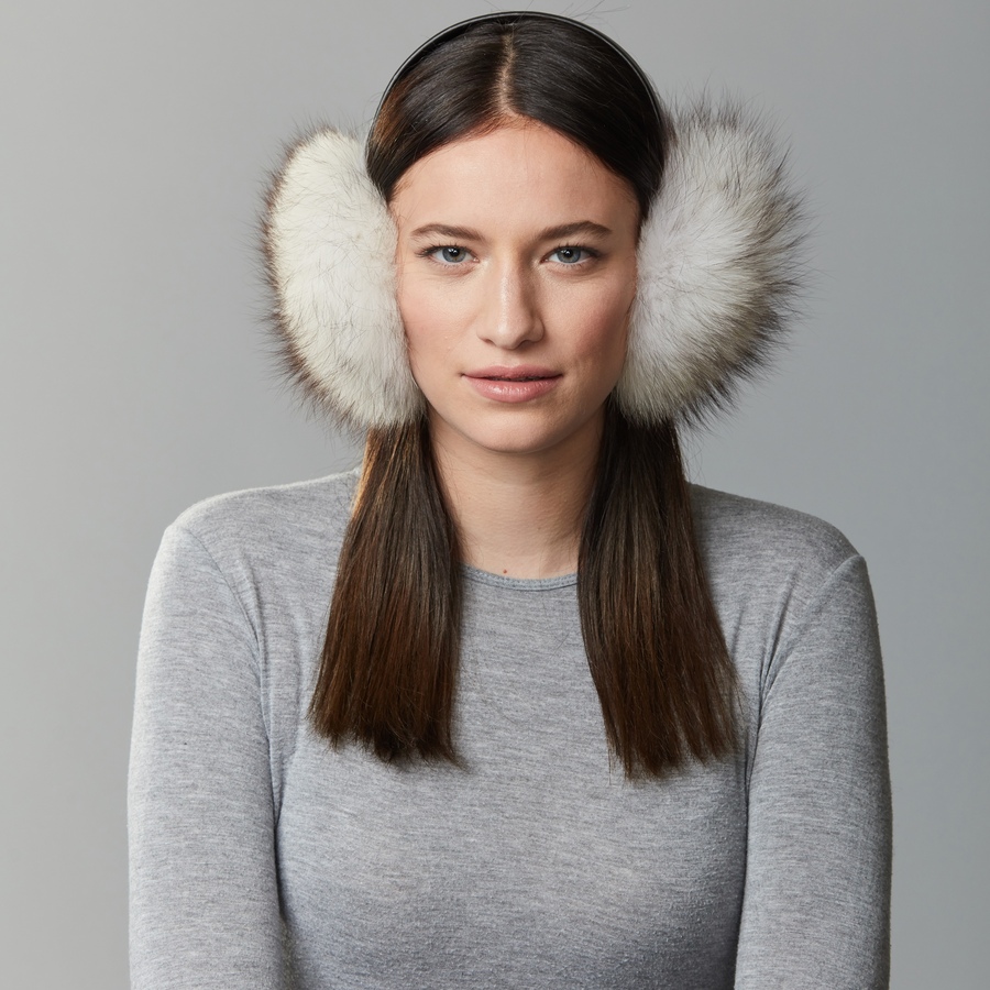 Image 630225_ALTMORE2.jpg, Product 630-225 / Price $99.00, Harricana Earmuffs With Upcycled Fur from Harricana on TSC.ca's Fashion department