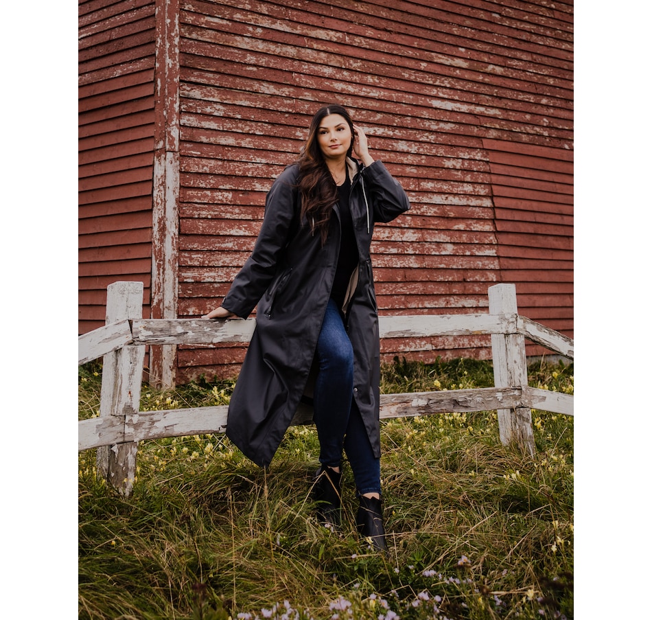 Image 630235_ALTMORE2.jpg, Product 630-235 / Price $325.00, Mernini Full Length Raincoat from Mernini on TSC.ca's Clothing & Shoes department