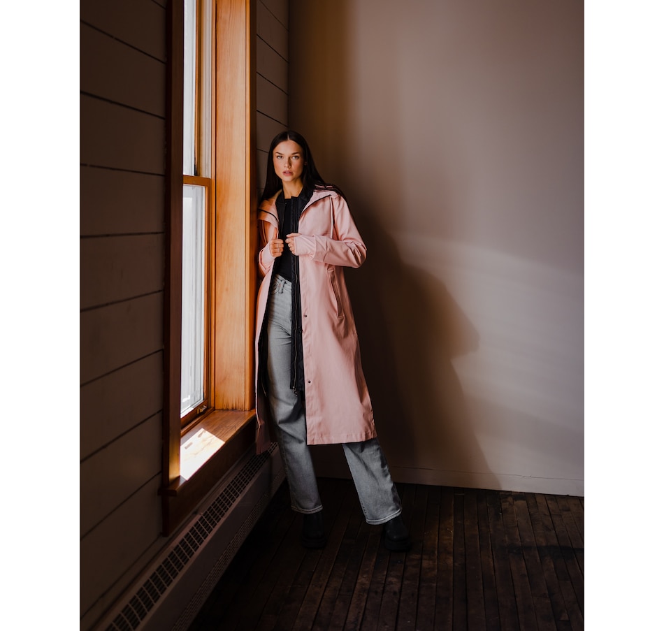 Image 630235_PNK.jpg, Product 630-235 / Price $325.00, Mernini Full Length Raincoat from Mernini on TSC.ca's Clothing & Shoes department