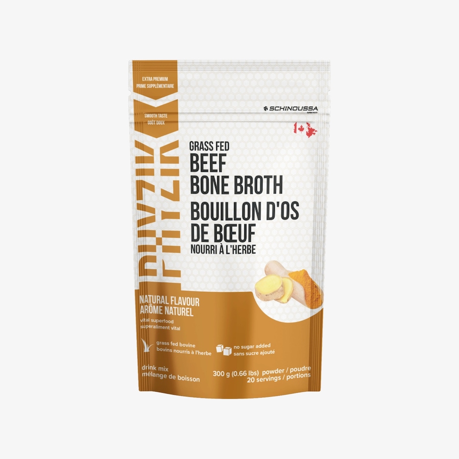 Image 630528.jpg, Product 630-528 / Price $45.99, Schinoussa Phyzik Grass-Fed Beef Bone Broth from Schinoussa on TSC.ca's Health & Fitness department