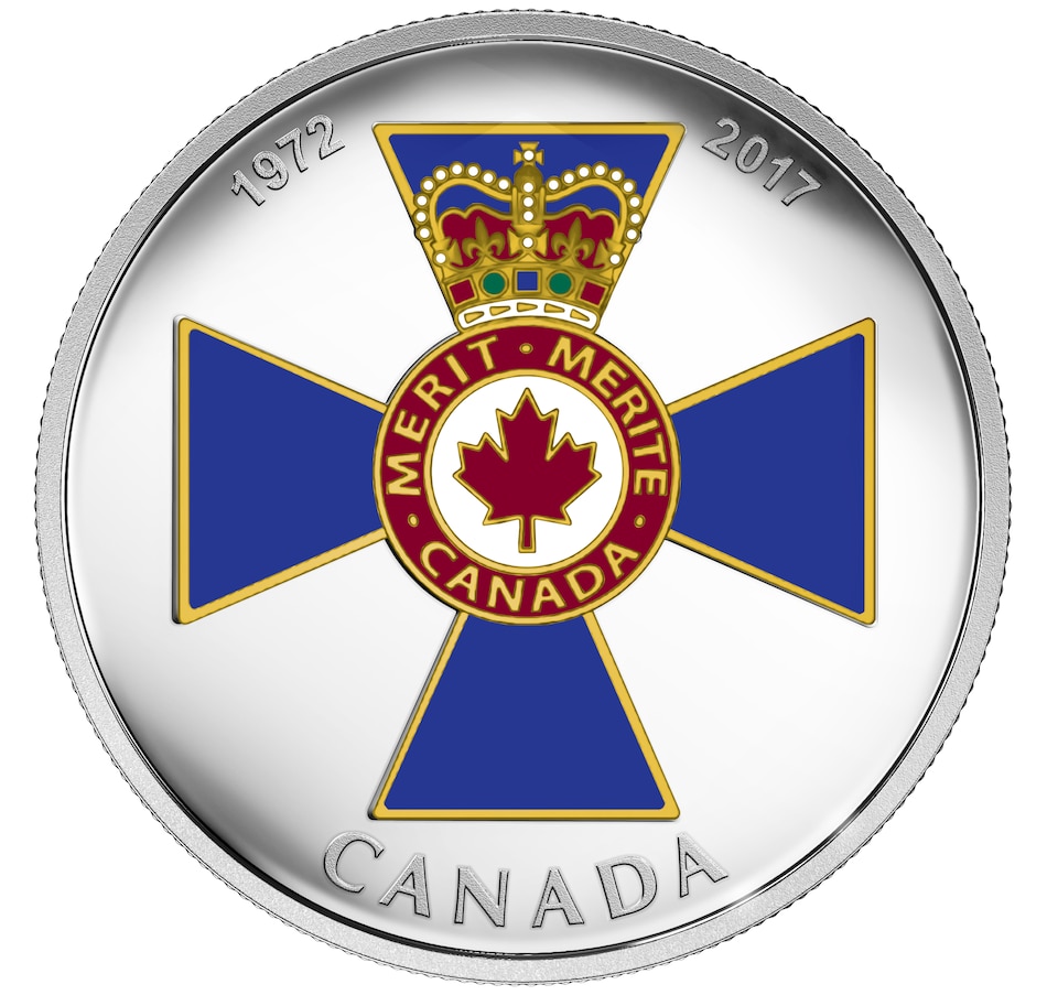 Image 630615.jpg, Product 630-615 / Price $109.95, $20 Fine Silver Coin Canadian Honours: Order of Military Merit from Royal Canadian Mint (RCM) on TSC.ca's Coins department
