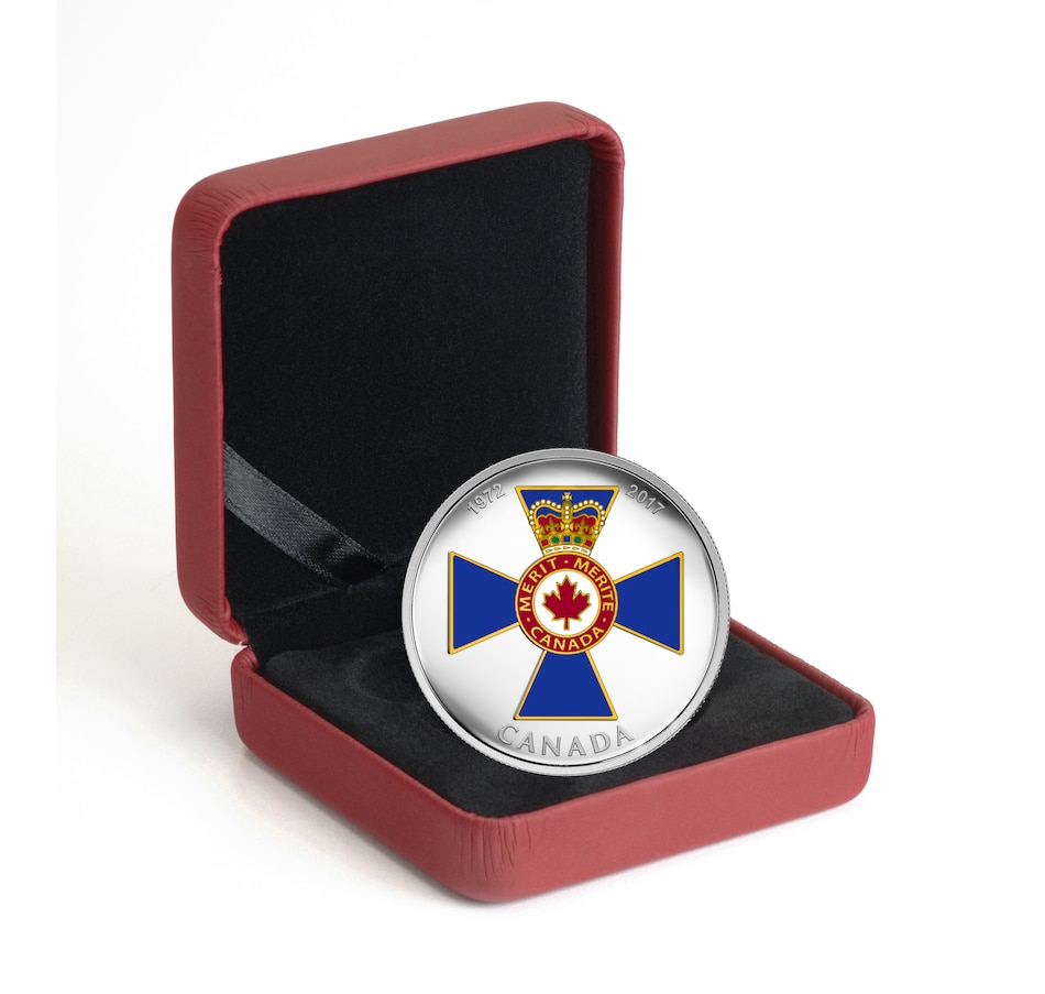 Image 630615_ALTMORE2.jpg, Product 630-615 / Price $109.95, $20 Fine Silver Coin Canadian Honours: Order of Military Merit from Royal Canadian Mint (RCM) on TSC.ca's Coins department