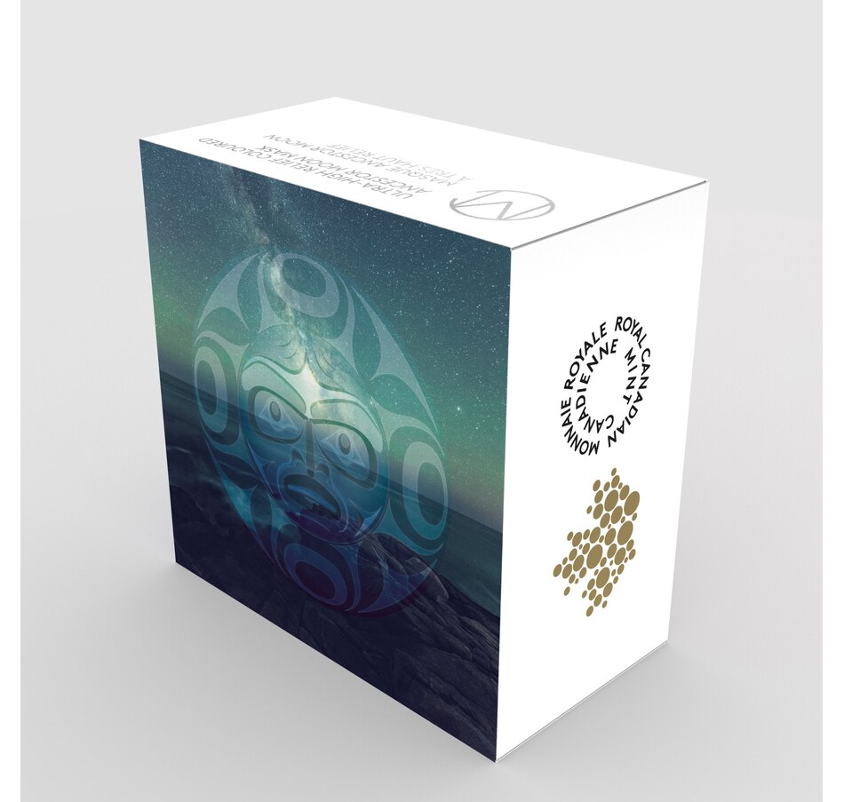 Image 630637_ALTMORE6.jpg, Product 630-637 / Price $149.95, $25 Ancestor Moon Mask Ultra-High Relief from Royal Canadian Mint (RCM) on TSC.ca's Coins department