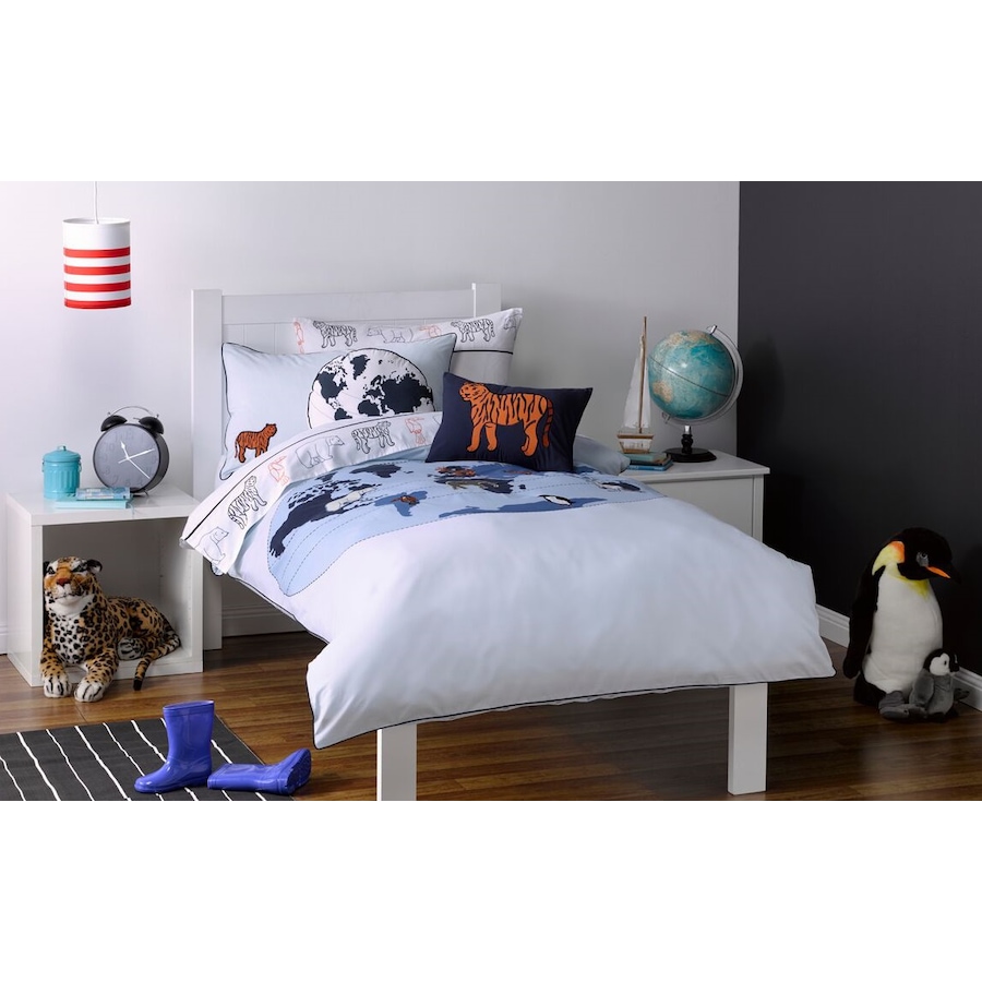 Image 630689.jpg, Product 630-689 / Price $146.95 - $167.95, Maholi Kids Bedding Animal Atlas Duvet Cover Set from Maholi on TSC.ca's Home & Garden department