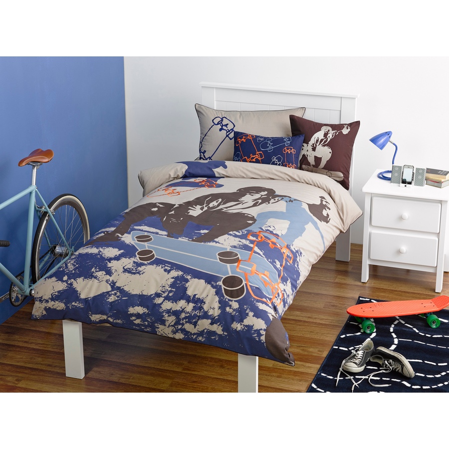 Image 630691.jpg, Product 630-691 / Price $146.95 - $167.95, Maholi Kids Bedding Skater Duvet Cover Set from Maholi on TSC.ca's Home & Garden department