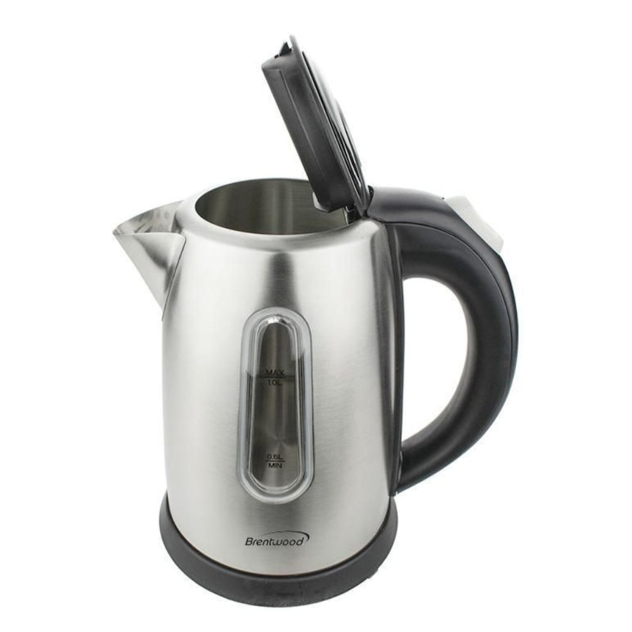 Image 630928_ALTMORE3.jpg, Product 630-928 / Price $64.99, Brentwood 1L Stainless Steel Cordless Electric Kettle from Brentwood Appliances on TSC.ca's Kitchen department