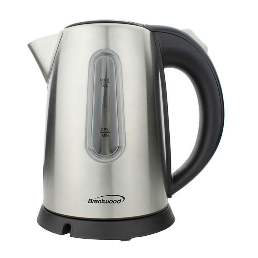 Image 630928_SIL.jpg, Product 630-928 / Price $64.99, Brentwood 1L Stainless Steel Cordless Electric Kettle from Brentwood Appliances on TSC.ca's Kitchen department