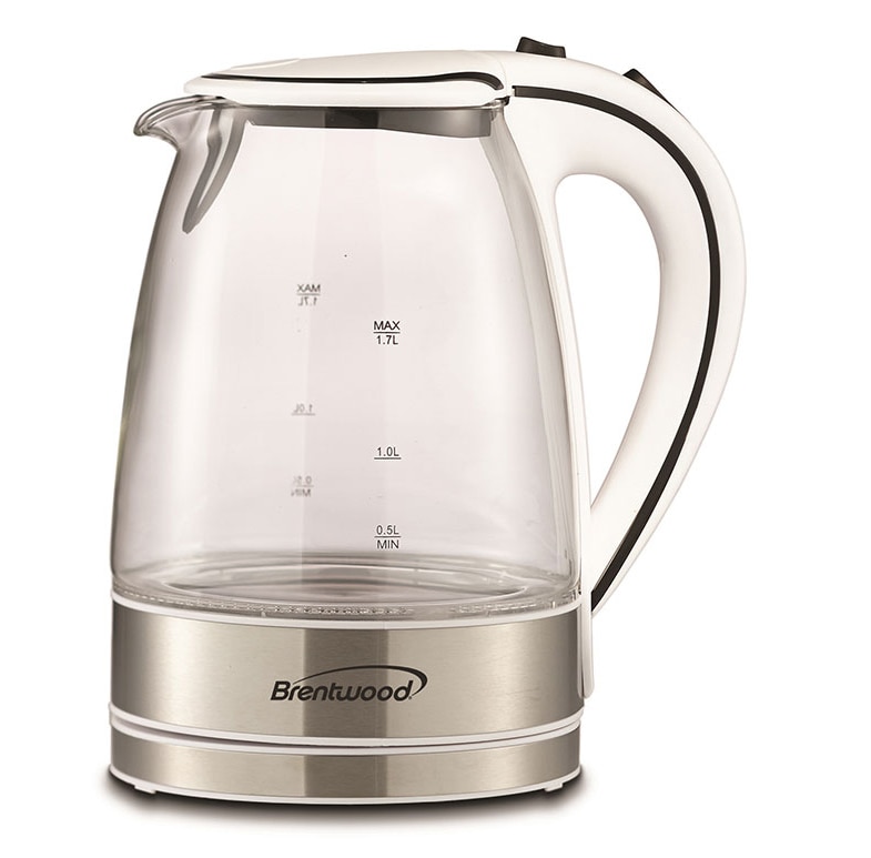 Brentwood tempered 2025 glass tea kettle