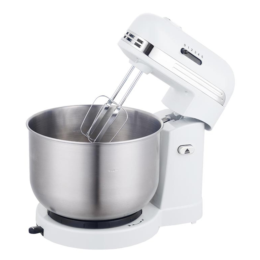 Image 630939_WHT.jpg, Product 630-939 / Price $99.99, Brentwood 3.5qt 5-Speed Stand Mixer White from Brentwood Appliances on TSC.ca's Kitchen department
