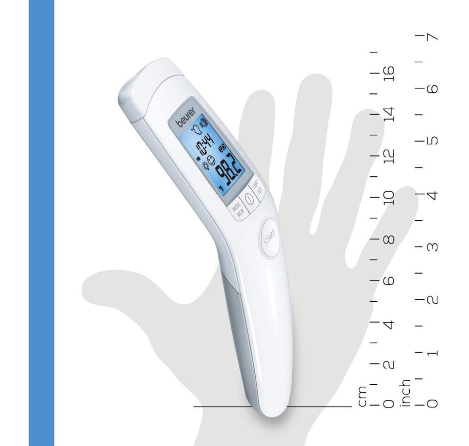 Image 631065_ALTMORE6.jpg, Product 631-065 / Price $39.99, Beurer 3-In-1 Non-Contact Forehead Thermometer from beurer on TSC.ca's Health & Fitness department