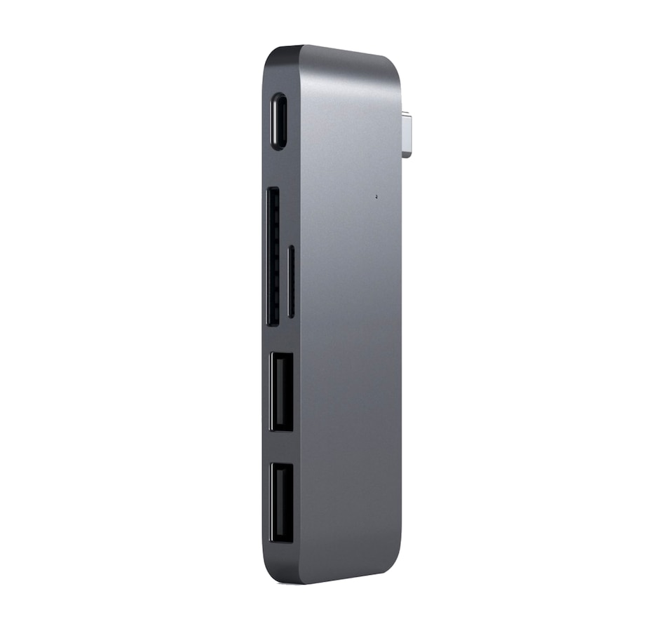 Image 631227_GRY.jpg, Product 631-227 / Price $69.99, Satechi Pass-Through Hub for USB-C Devices from Satechi on TSC.ca's Electronics department
