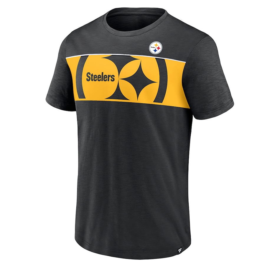 Image 631381.jpg, Product 631-381 / Price $59.99, Men's Pittsburgh Steelers NFL Ultra Crop Crewneck Short-Sleeve T-Shirt from Fanatics on TSC.ca's Sports department