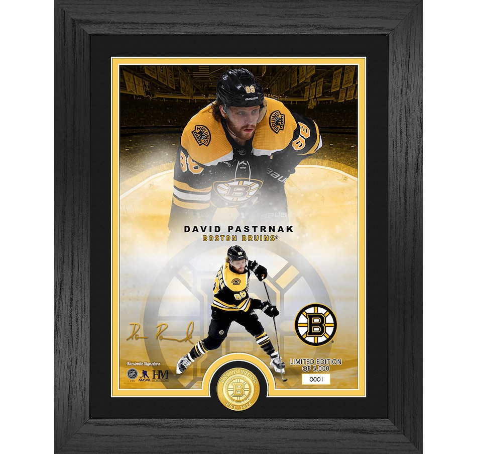 Image 631456.jpg, Product 631-456 / Price $114.99, NHL Legends Bronze Coin Photo Mint- David Pasternak from Highland Mint on TSC.ca's Sports department