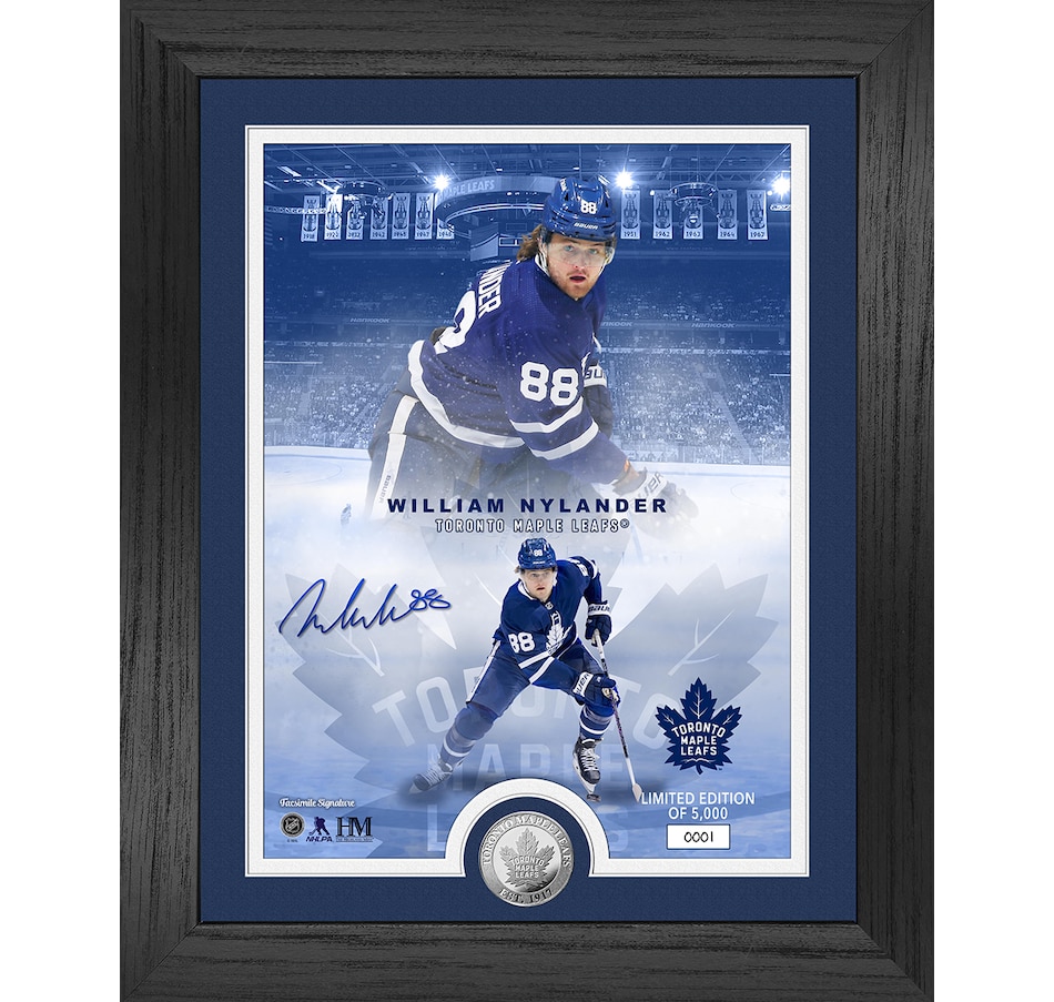 Image 631492.jpg, Product 631-492 / Price $114.99, NHL Legends Silver Coin Photo Mint- William Nylander from Highland Mint on TSC.ca's Sports department