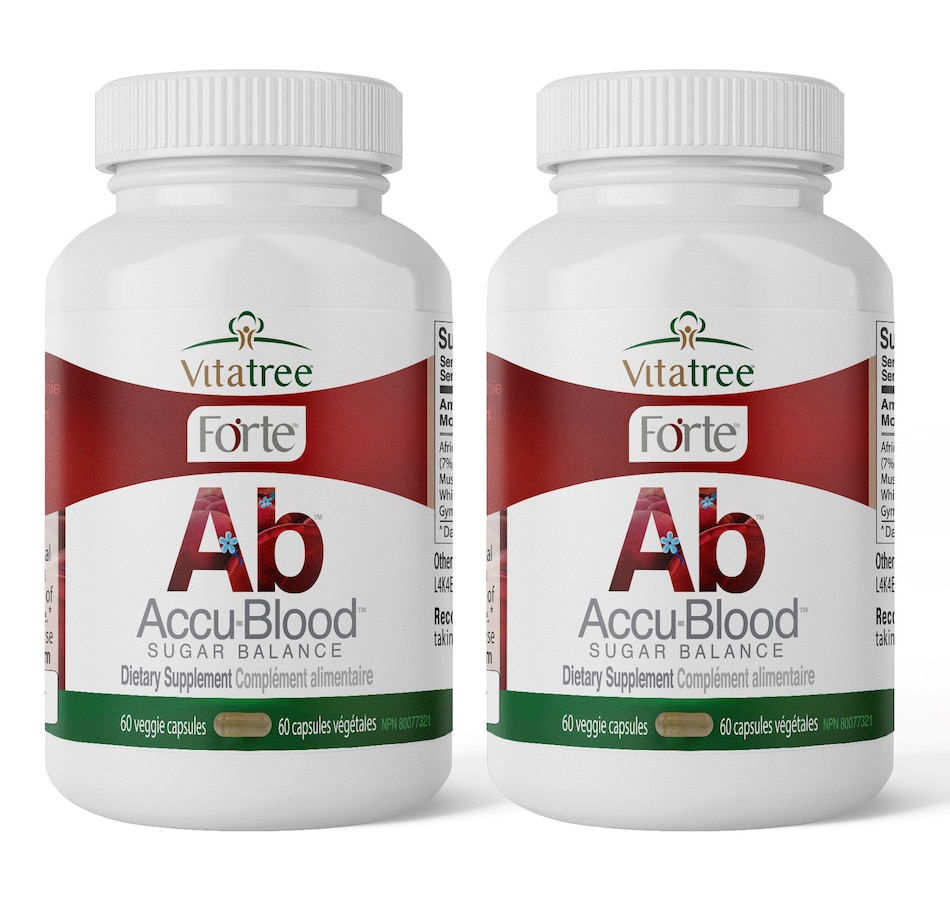 Image 631510.jpg, Product 631-510 / Price $50.49 - $140.49, VitaTree Forte Accu-Blood Sugar Balance 60-Day Supply from VitaTree Nutritionals on TSC.ca's Health & Fitness department
