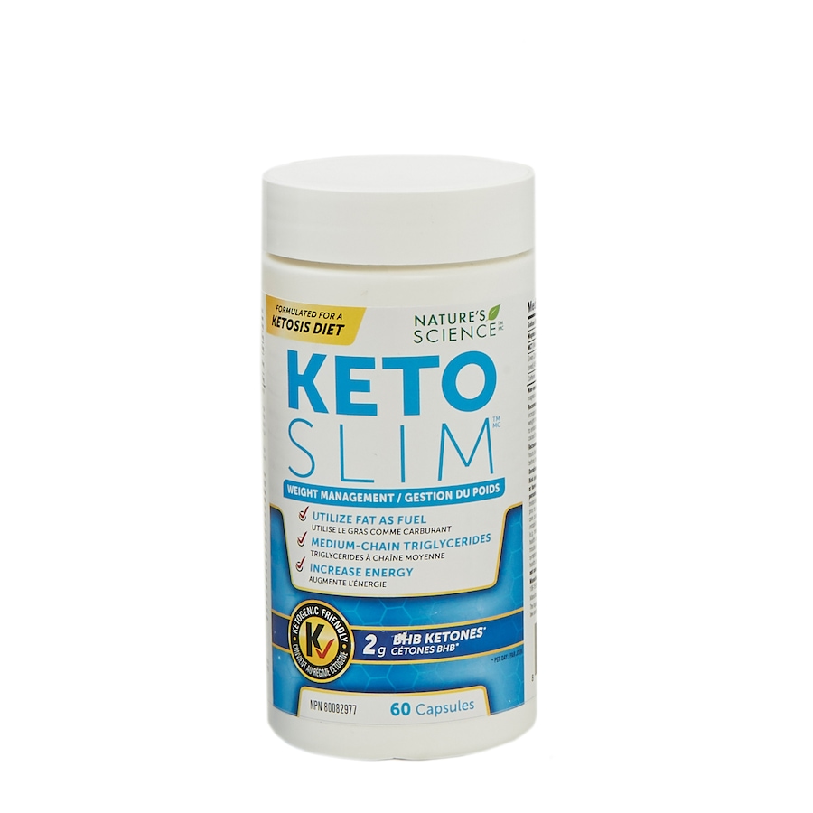 Image 631585.jpg, Product 631-585 / Price $37.00, Keto Made Convenient Nature's Science Keto Slim Supplement (60 capsules) from Keto Made Convenient on TSC.ca's Health & Fitness department