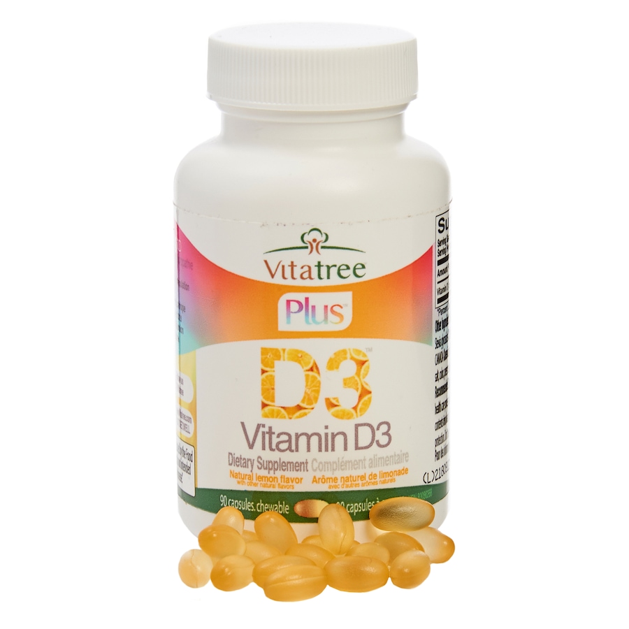 Image 631662_ALTMORE2.jpg, Product 631-662 / Price $37.99 - $112.99, VitaTree Plus Vitamin D3 Chewables - 2 Bottles from VitaTree Nutritionals on TSC.ca's Health & Fitness department