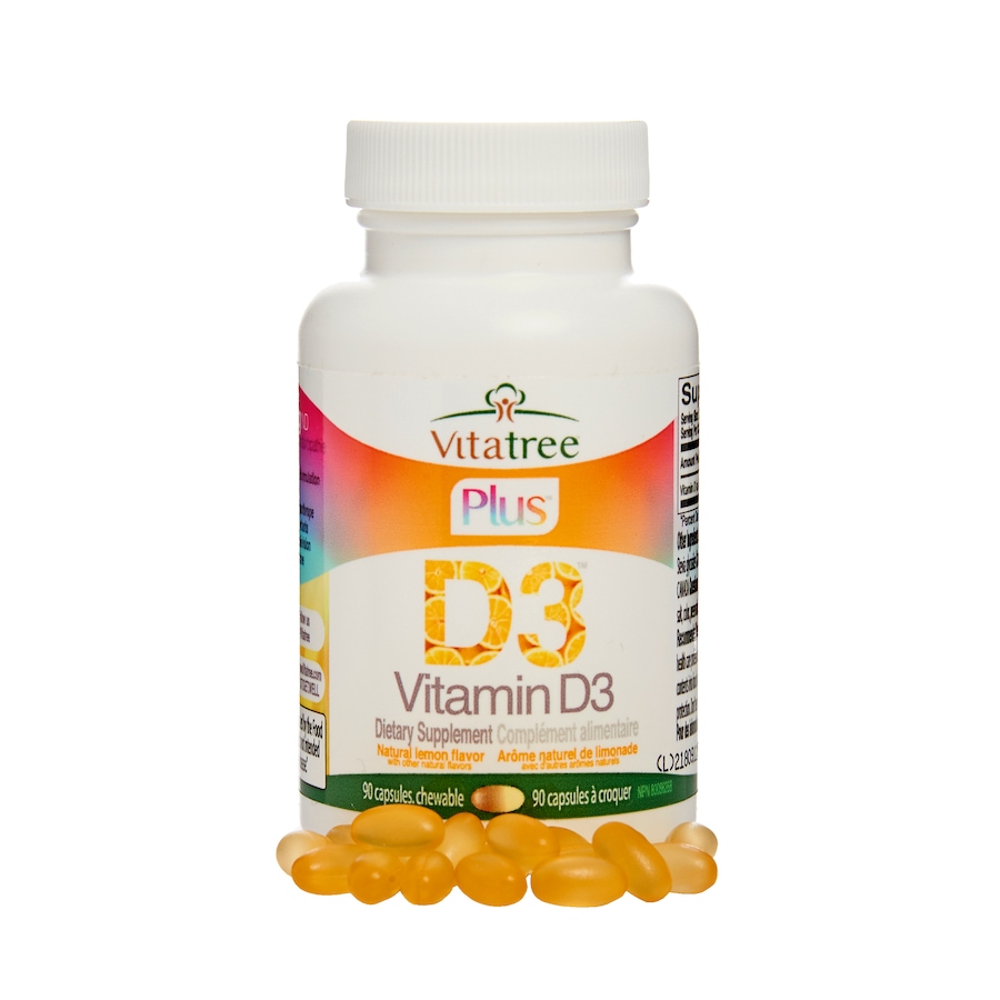 Image 631838.jpg, Product 631-838 / Price $37.99, VitaTree Vitamin D3 Chewable - 1 Bottle from VitaTree Nutritionals on TSC.ca's Health & Fitness department