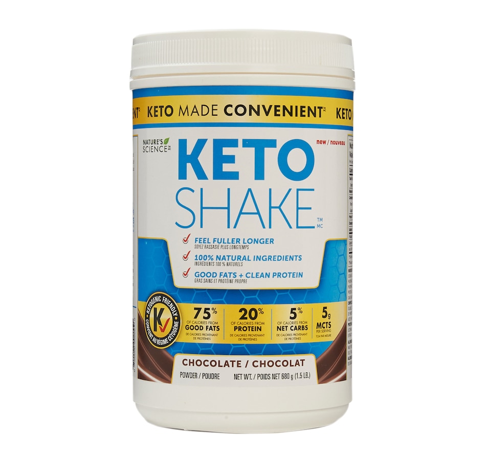 Image 631980_CHO.jpg, Product 631-980 / Price $58.00, Keto Made Convenient Nature's Science Keto Shake from Keto Made Convenient on TSC.ca's Health & Fitness department
