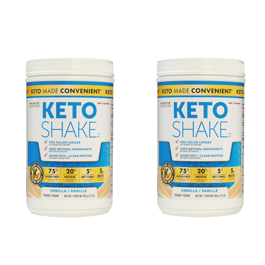 Image 631995_VAN.jpg, Product 631-995 / Price $110.00, Keto Made Convenient Nature's Science Keto Snack Shake Duo from Keto Made Convenient on TSC.ca's Health & Fitness department