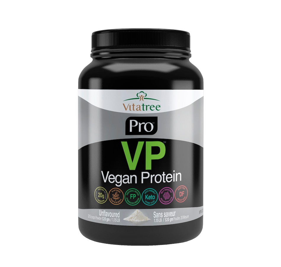Image 632000_UNFLV.jpg, Product 632-000 / Price $70.49, VitaTree Pro Vegan Protein Powder from VitaTree Nutritionals on TSC.ca's Health & Fitness department