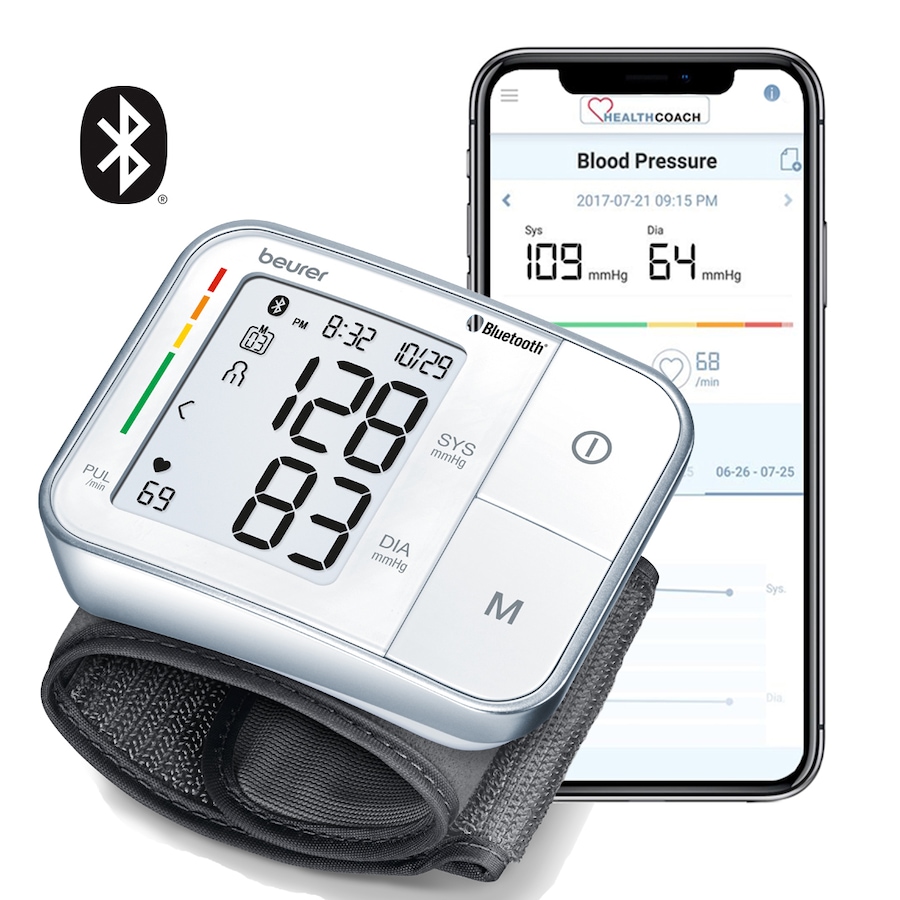 Image 632197_ALTMORE2.jpg, Product 632-197 / Price $69.99, Beurer Connected Wrist Blood Pressure Monitor from beurer on TSC.ca's Health & Fitness department