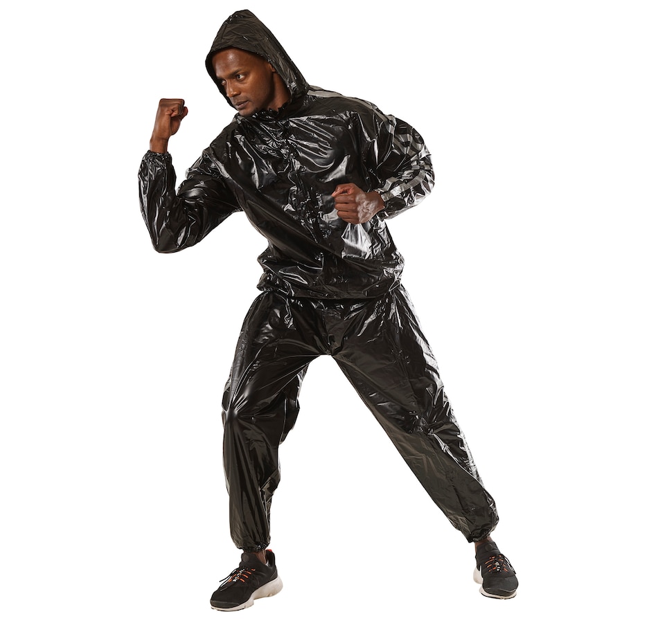 Health & Fitness - Exercise & Fitness - Fitness Accessories - Everlast  F.I.T. Hooded Sauna Suit - Size Large/Extra Large - Online Shopping for  Canadians
