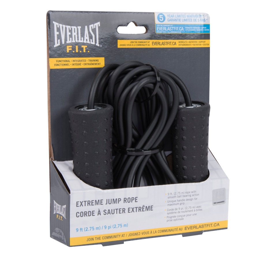 Health & Fitness - Exercise & Fitness - Cardio - Jump Ropes - Everlast  F.I.T. 9'/2.75m Extreme Jump Rope - Online Shopping for Canadians