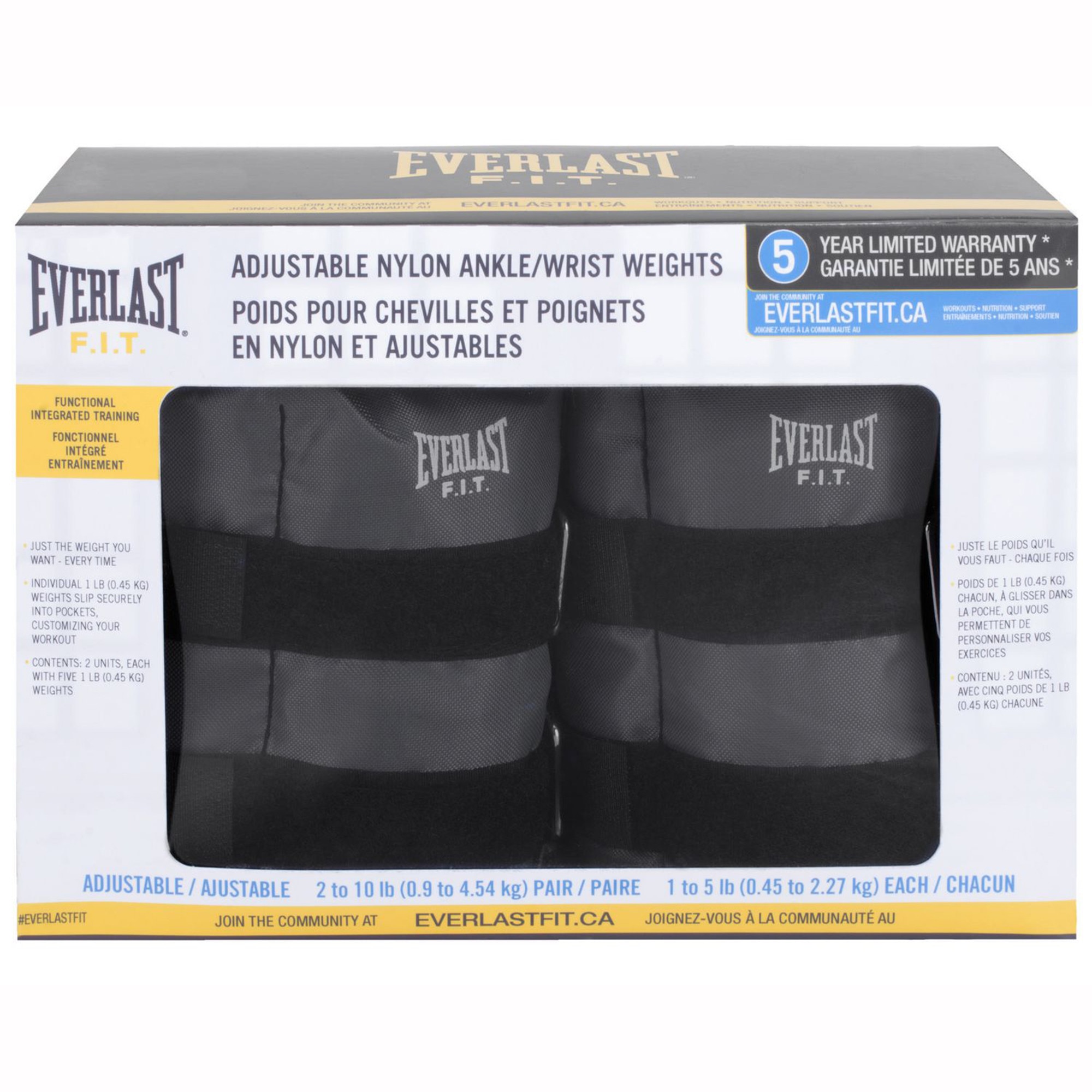 ankle weights everlast