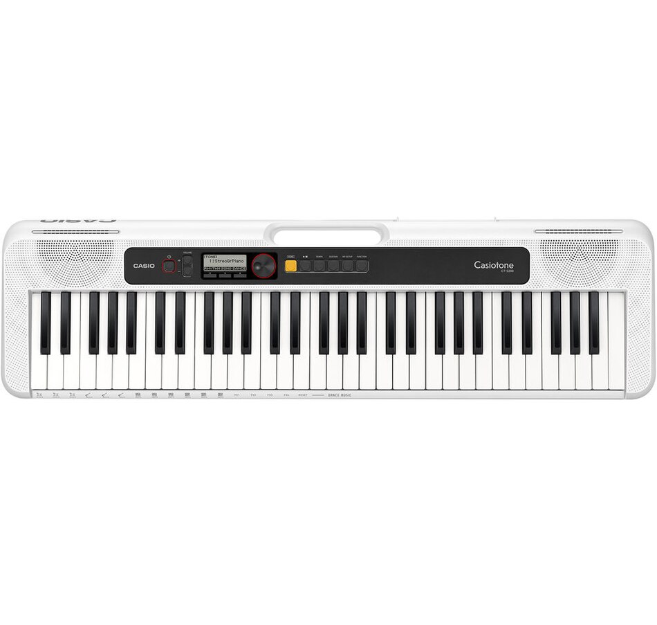 Image 632311.jpg, Product 632-311 / Price $169.99, Casio Casiotone CT-S200 Portable 61-Key Digital Piano (White) from Casio on TSC.ca's Toys & Hobbies department