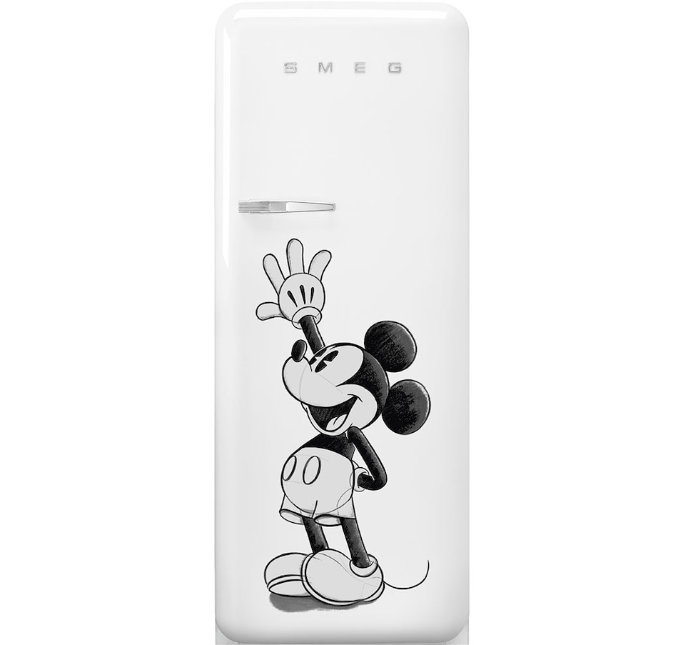 Image 632511.jpg, Product 632-511 / Price $4,499.00, SMEG 24" Special Edition Disney Mickey Mouse 50's Style Refrigerator with Freezer from Smeg on TSC.ca's Kitchen department
