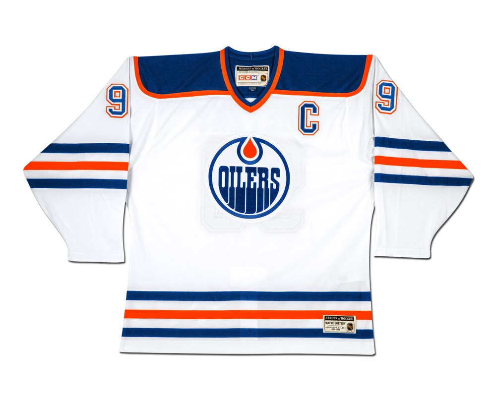 Wayne gretzky signed oilers hot sale jersey