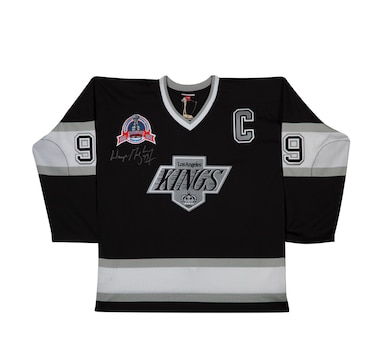 Upper Deck Authenticated Wayne Gretzky Autographed 1992–93 L.A. Kings Authentic Mitchell and Ness Jersey