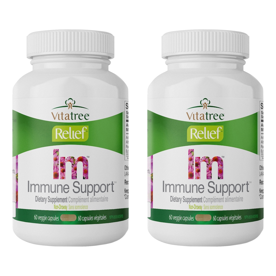 Image 632600.jpg, Product 632-600 / Price $99.99, VitaTree Relief Immune Support 60-Day from VitaTree Nutritionals on TSC.ca's Health & Fitness department