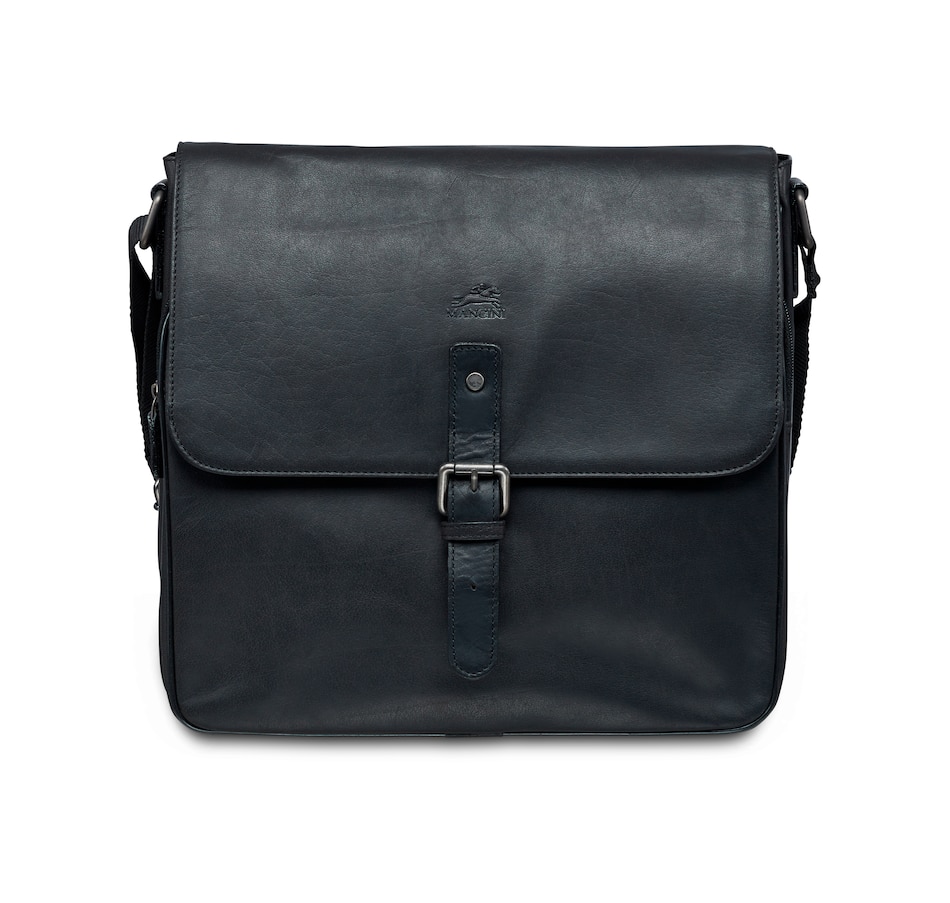 Image 632651_ALTMORE1.jpg, Product 632-651 / Price $168.99, Mancini Buffalo Collection 12" Laptop/Tablet Bag with RFID Secure Pocket from Mancini Fine Leather on TSC.ca's Home & Garden department