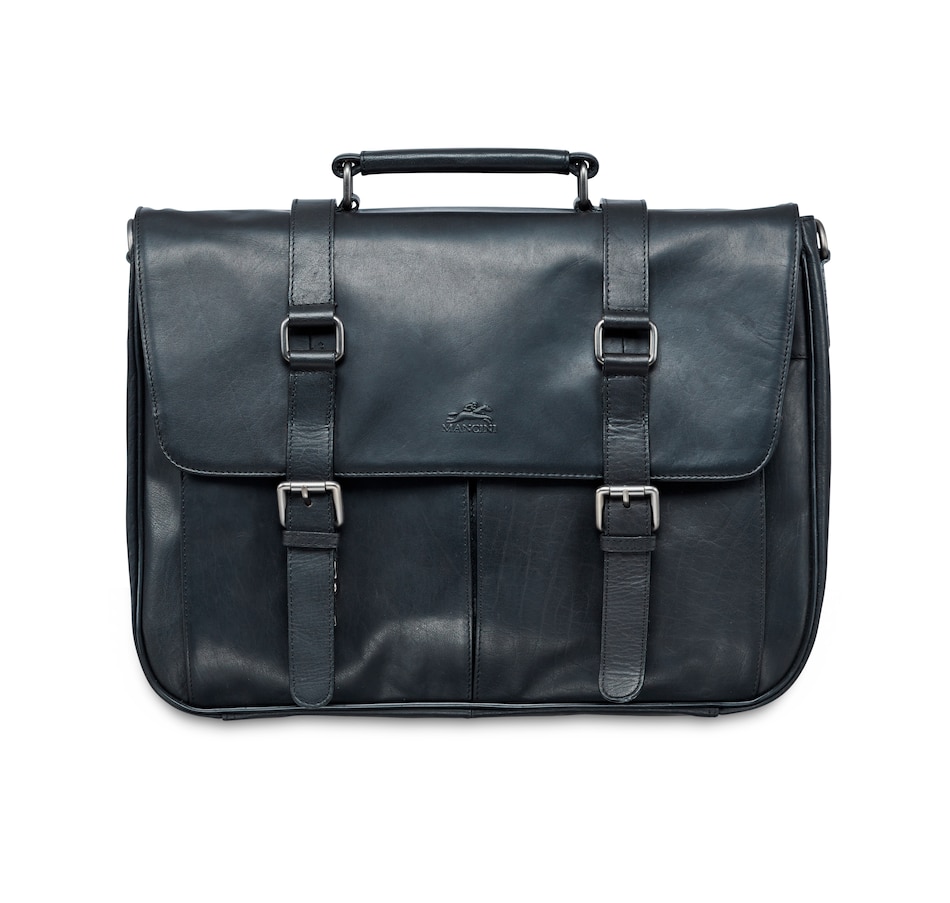 Image 632652_ALTMORE2.jpg, Product 632-652 / Price $237.99, Mancini Buffalo Collection 15" Laptop/Tablet Single Compartment Briefcase with RFID Secure Pocket from Mancini Fine Leather on TSC.ca's Home & Garden department