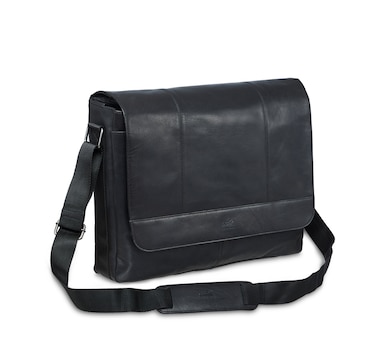 Mancini Buffalo Collection 15" Laptop/Tablet Messenger Bag with RFID Secure Pocket