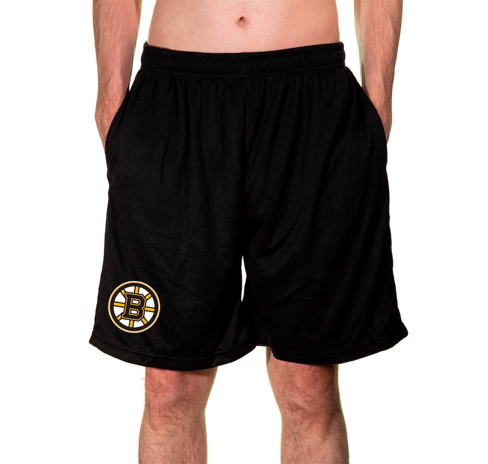 Image 632723.jpg, Product 632-723 / Price $28.99, Men's NHL Boston Bruins Air Mesh Short with Pockets from Calhoun on TSC.ca's Sports department