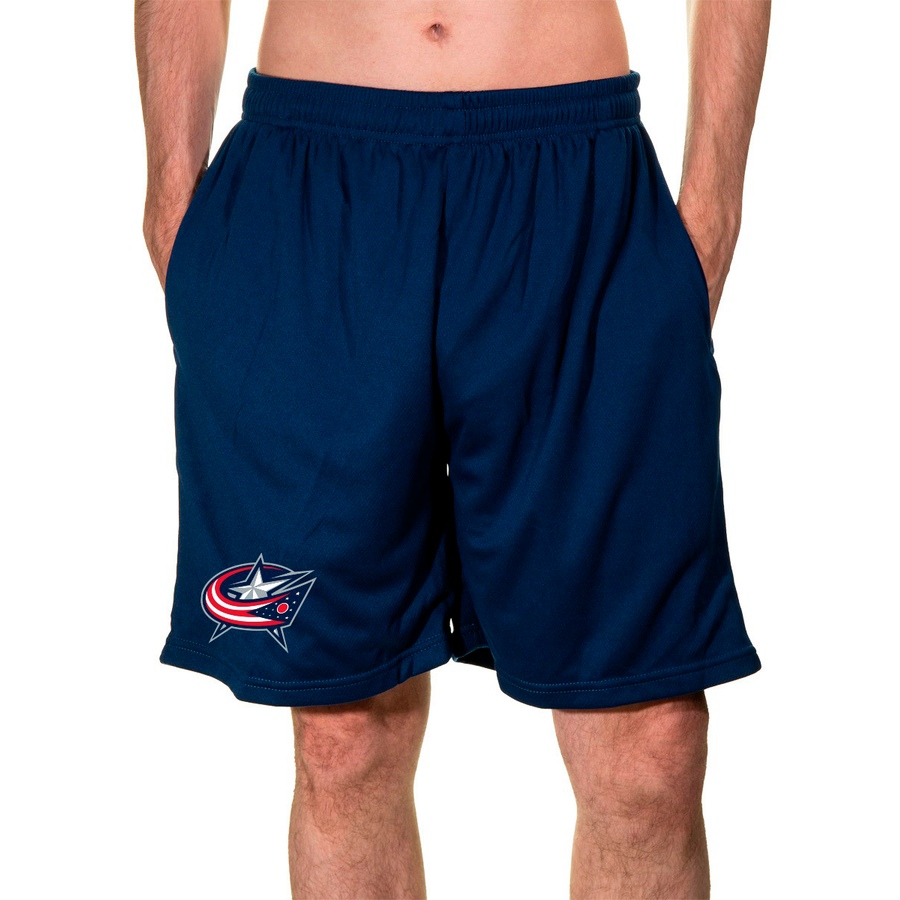 Image 632737.jpg, Product 632-737 / Price $27.99, Men's NHL Columbus Blue Jackets Air Mesh Shorts with Pockets on TSC.ca's Sports department