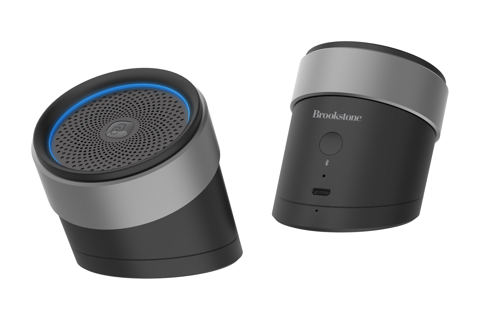 Brookstone PlayLink True Wireless Speaker Pair Combo