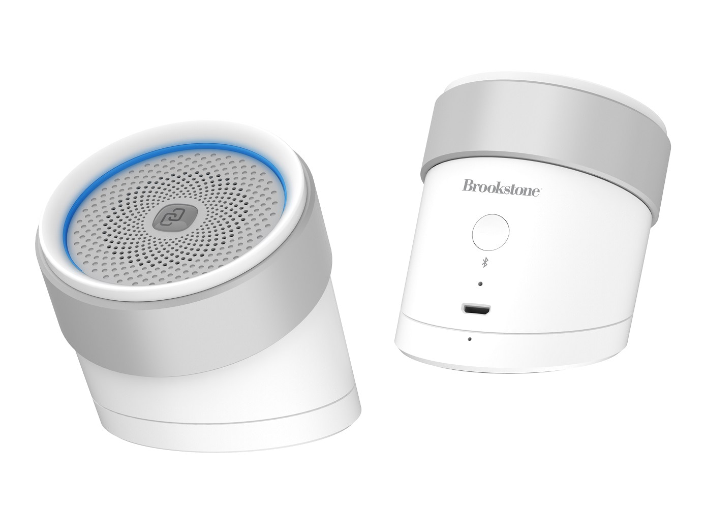 Brookstone PlayLink True Wireless Speaker Pair Combo