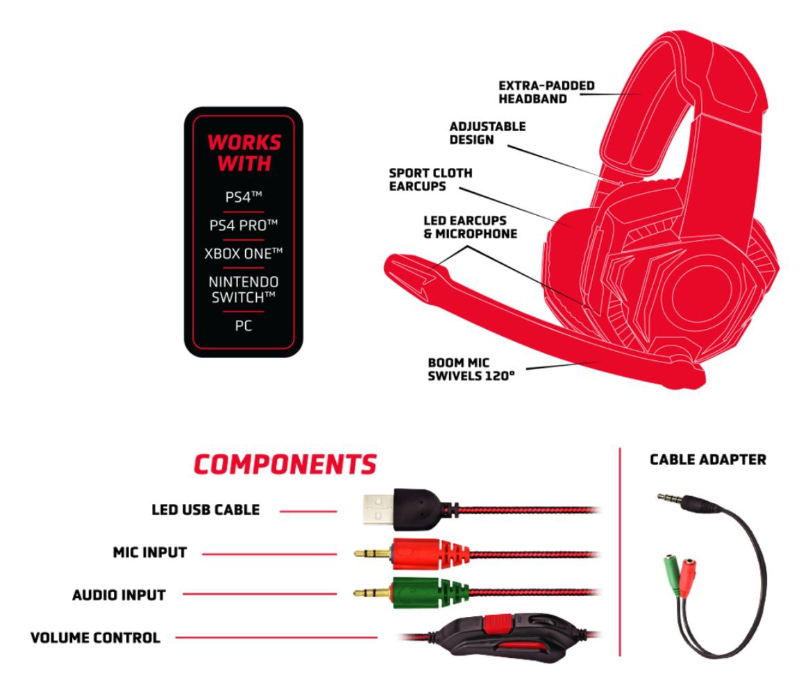 Packard bell falcon gaming outlet headset