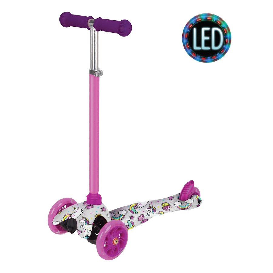 Image 632792.jpg, Product 632-792 / Price $49.99, Rugged Racers Kids Scooter with Unicorn Print Design from Rugged Racer on TSC.ca's Toys & Hobbies department