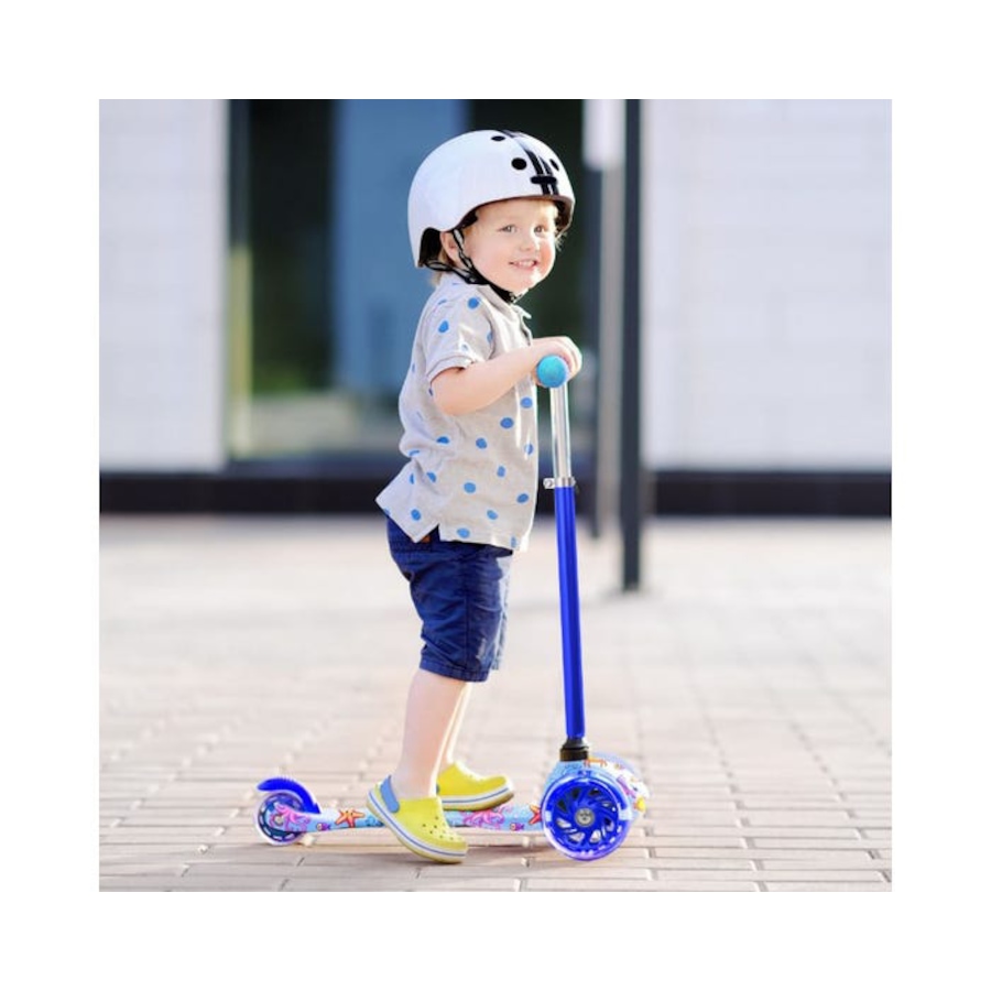 Image 632793_ALTMORE2.jpg, Product 632-793 / Price $49.99, Rugged Racer Mini Deluxe Three-Wheel Scooter with LED Lights and Sea World Design from Rugged Racer on TSC.ca's Home & Garden department