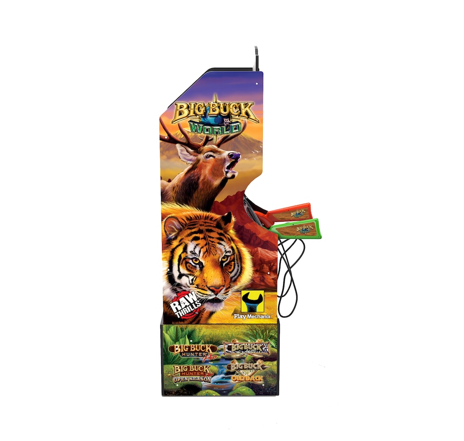 Image 632827_ALTMORE1.jpg, Product 632-827 / Price $799.99, Arcade1Up Big Buck Hunter World with Riser from Arcade1Up on TSC.ca's Electronics department