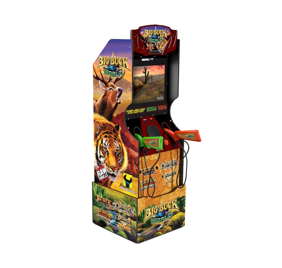 Image 632827_ALTMORE2.jpg, Product 632-827 / Price $799.99, Arcade1Up Big Buck Hunter World with Riser from Arcade1Up on TSC.ca's Electronics department